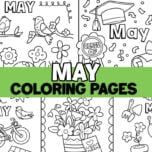 May Coloring Pages