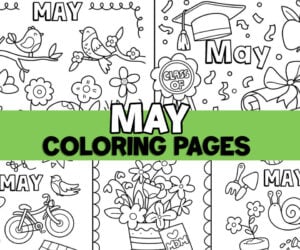 May Coloring Pages