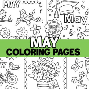 May Coloring Pages