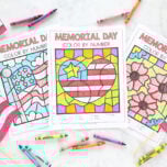 Memorial Day Color by Number