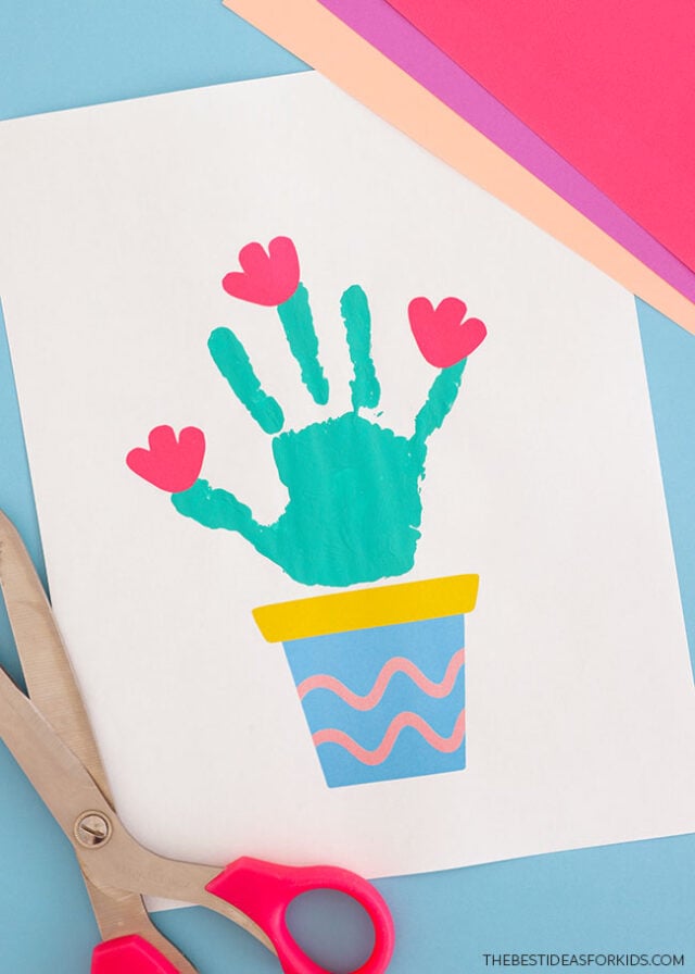 Printable Summer Handprint Keepsakes
