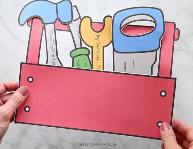 Fathers Day Toolbox Craft
