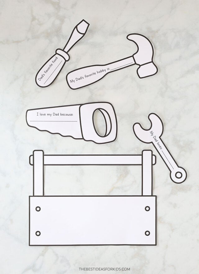 Printable Tool Box Craft