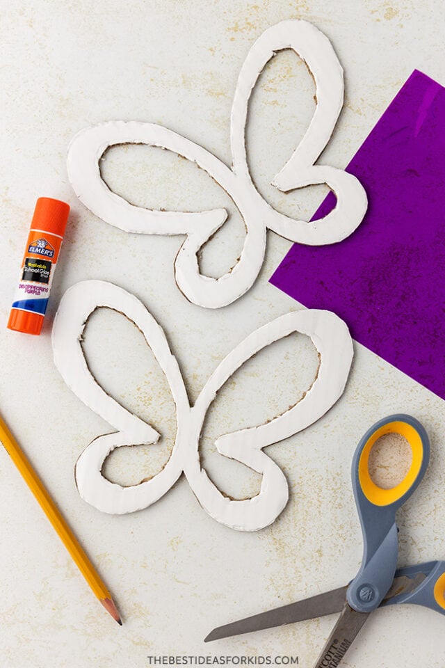 butterfly suncatcher craft