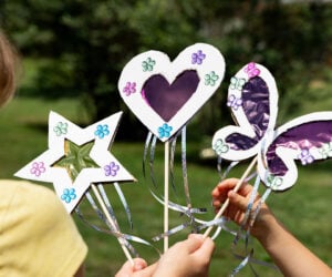 DIY Suncatcher Wands