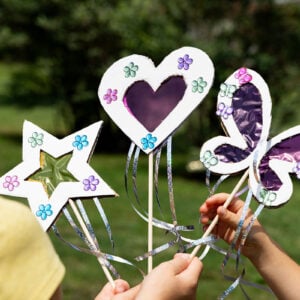 DIY Suncatcher Wands