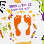 Printable Halloween Handprint Art cover