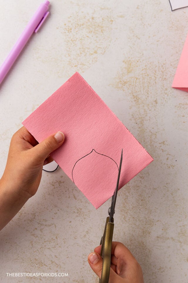 how to cut paper flowers