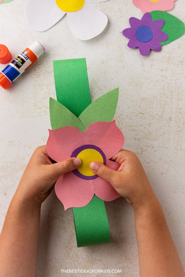 how to make paper flower craft