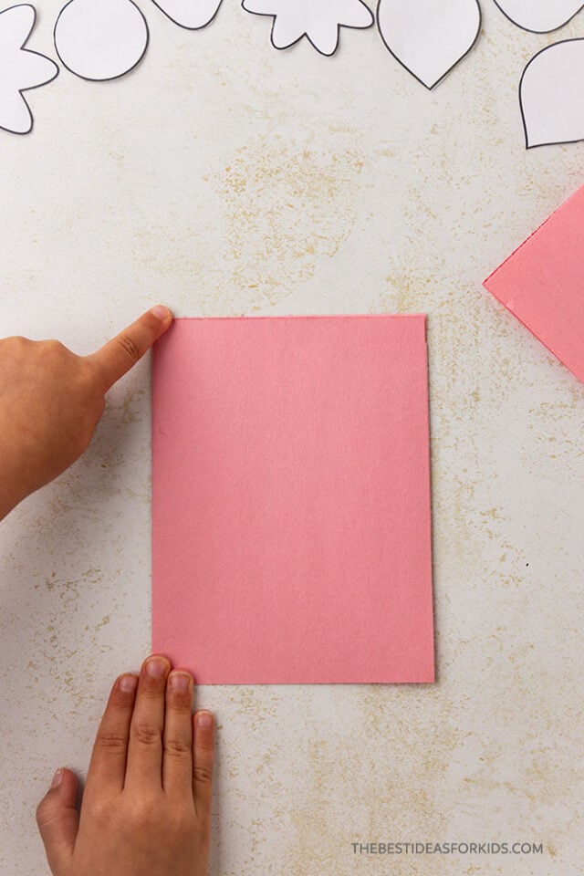 kids paper flower instructions