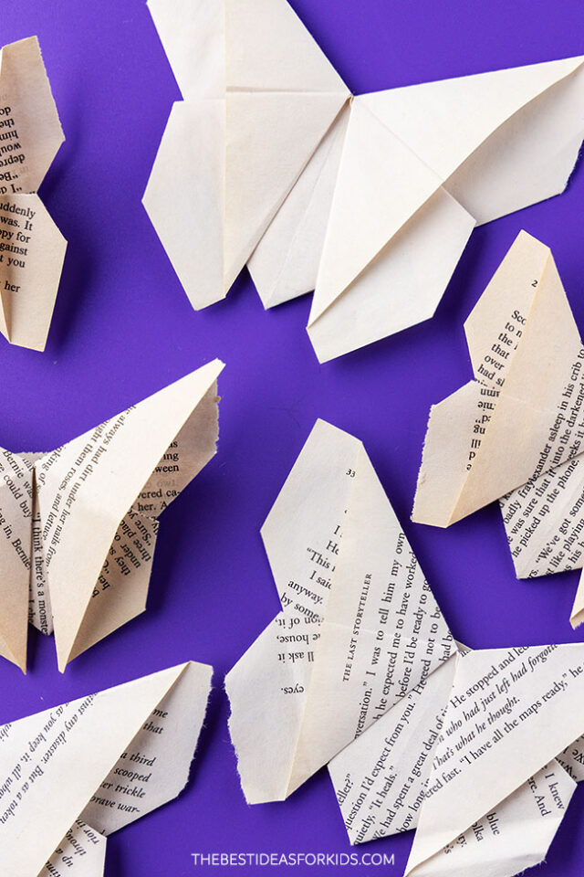 How to make an origami butterfly