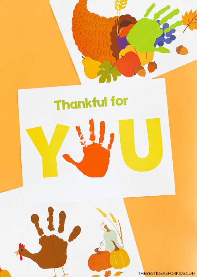 Thanksgiving Handprint Keepsake
