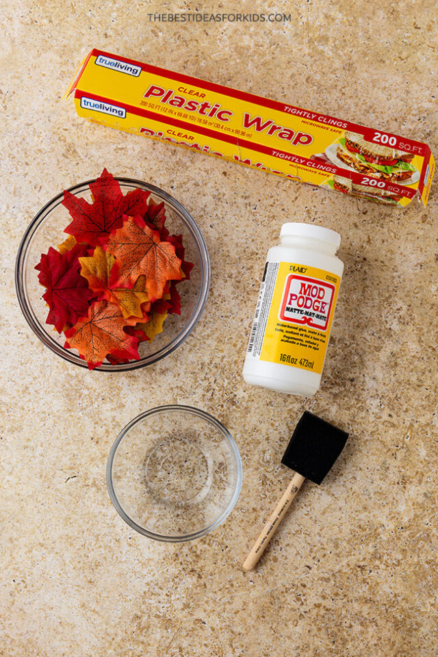 leaf bowl supplies
