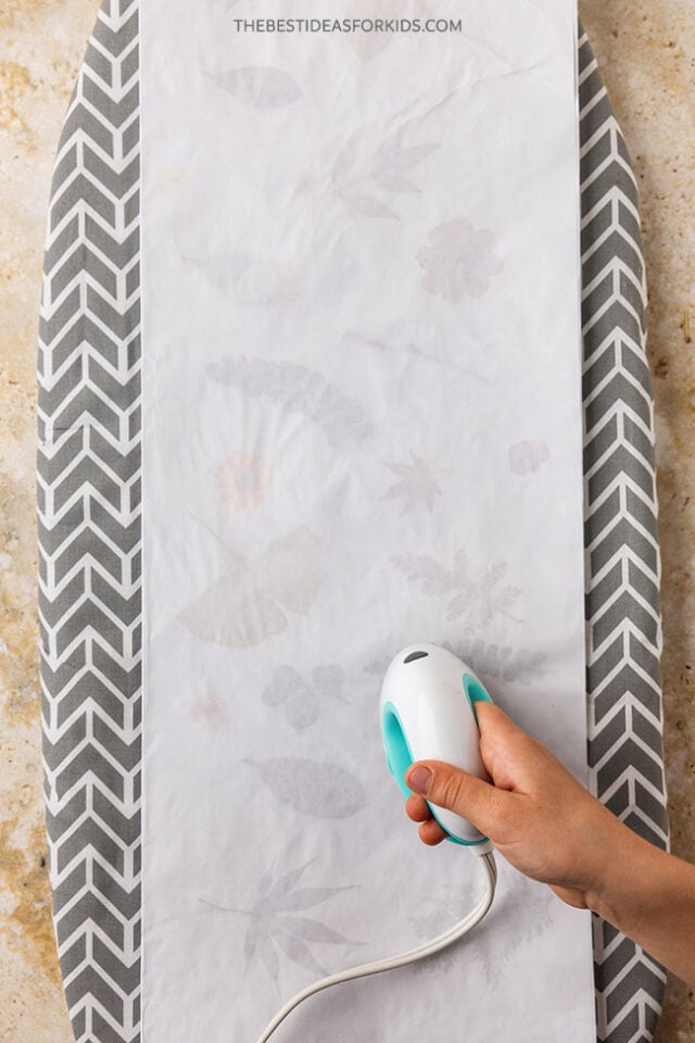 pressed leaf luminaries