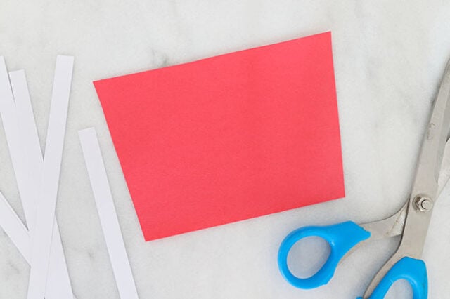 Cut out the popcorn bag