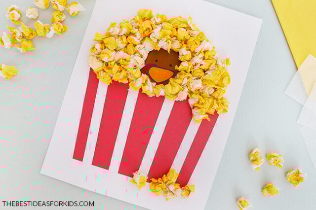 Popcorn Disguise a Turkey