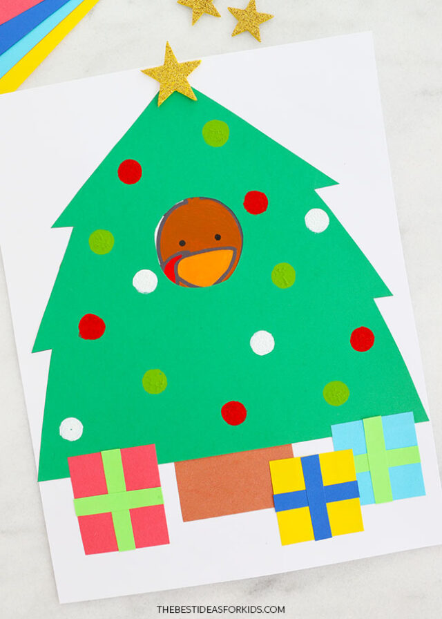 Printable Christmas Tree Turkey Disguise