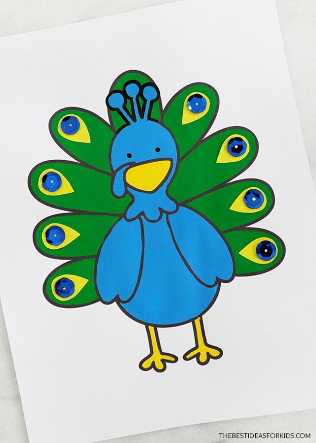 Turkey in Disguise Peacock Costume