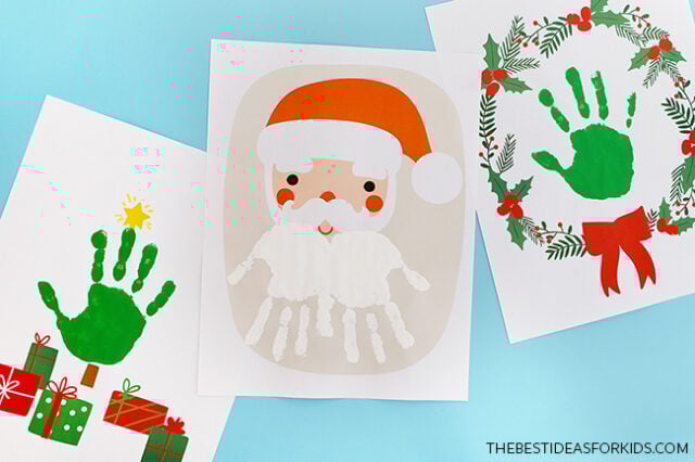 Christmas Handprint Printables