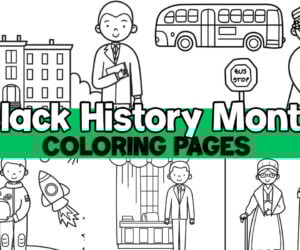 Black History Month Coloring Pages