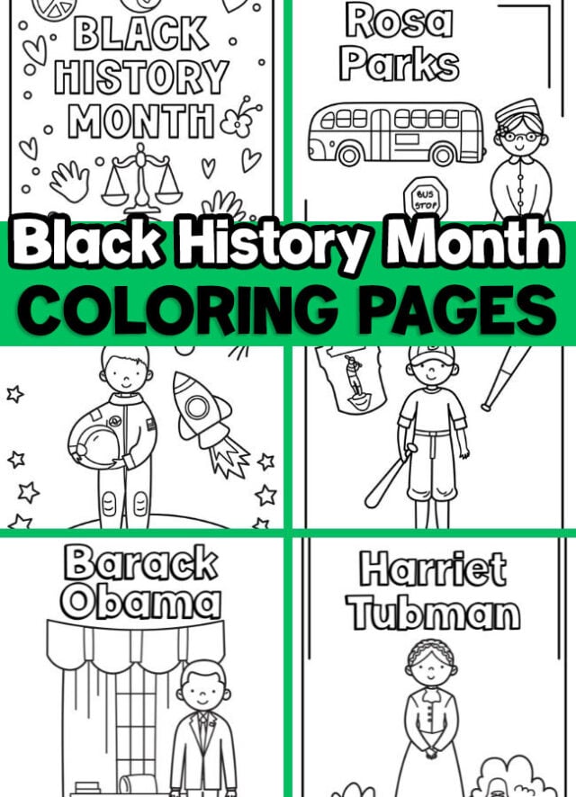 Black History Month Coloring Pages