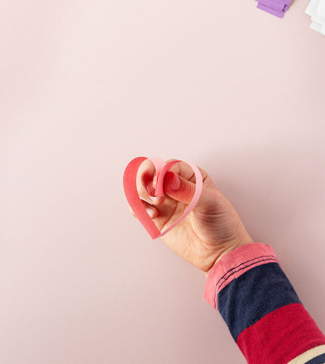 Fold Paper into Heart Shape