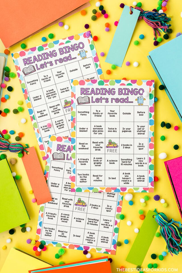 Free Printable Reading Bingo