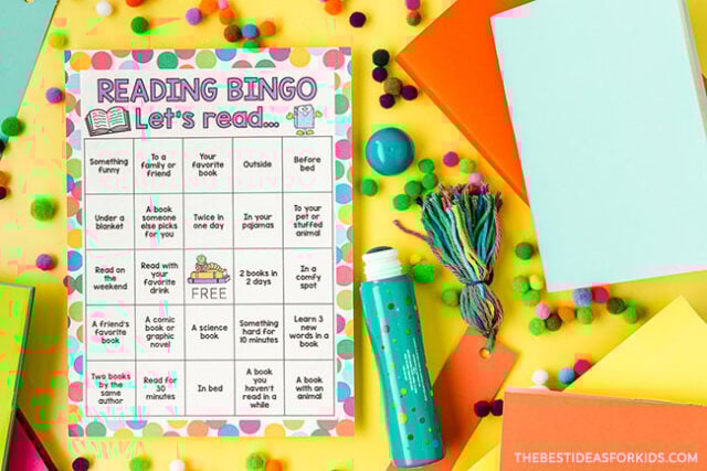 Reading Bingo Challenge