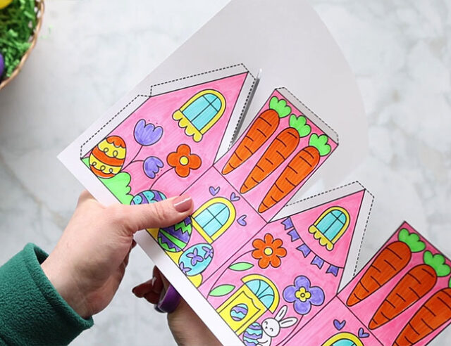 Cut out Easter Houses