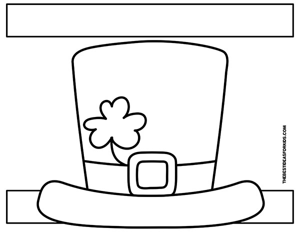 Printable Leprechaun Hat Template