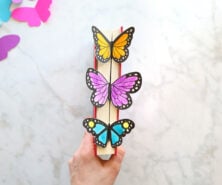 3D Butterfly Bookmark