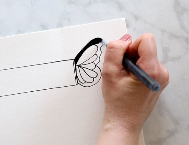 Color the Black Outline