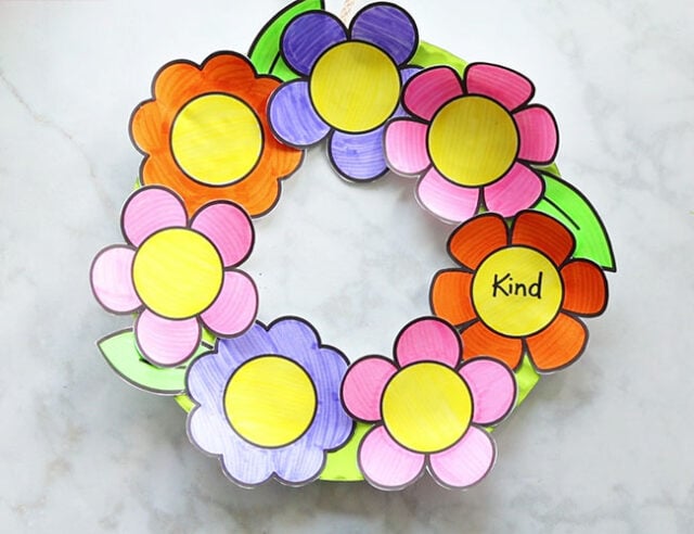 Add Words to Flowers