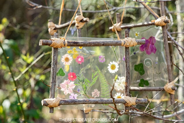 DIY Nature Stick Frame Craft