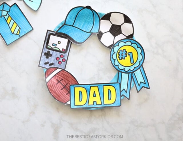 Glue on Paper Plate