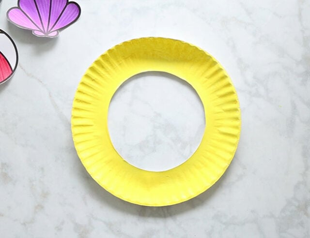 Paint Summer Paper Plate