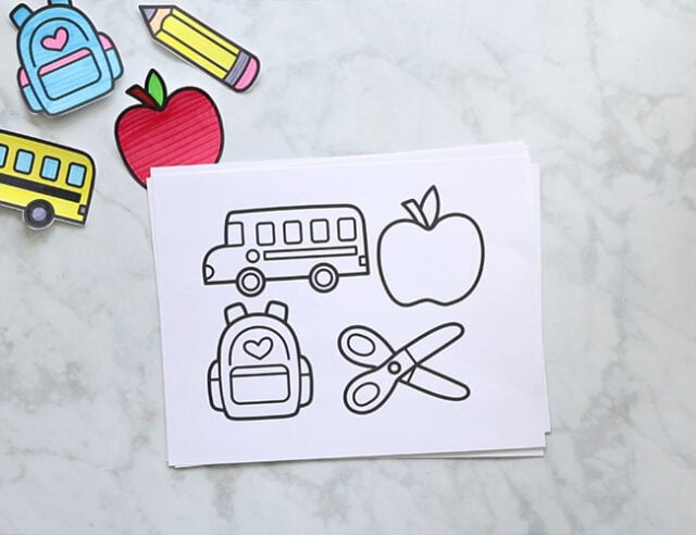 Back to School Printable Templates