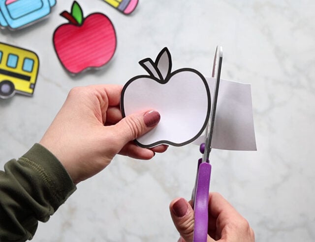 Cut out templates for wreath