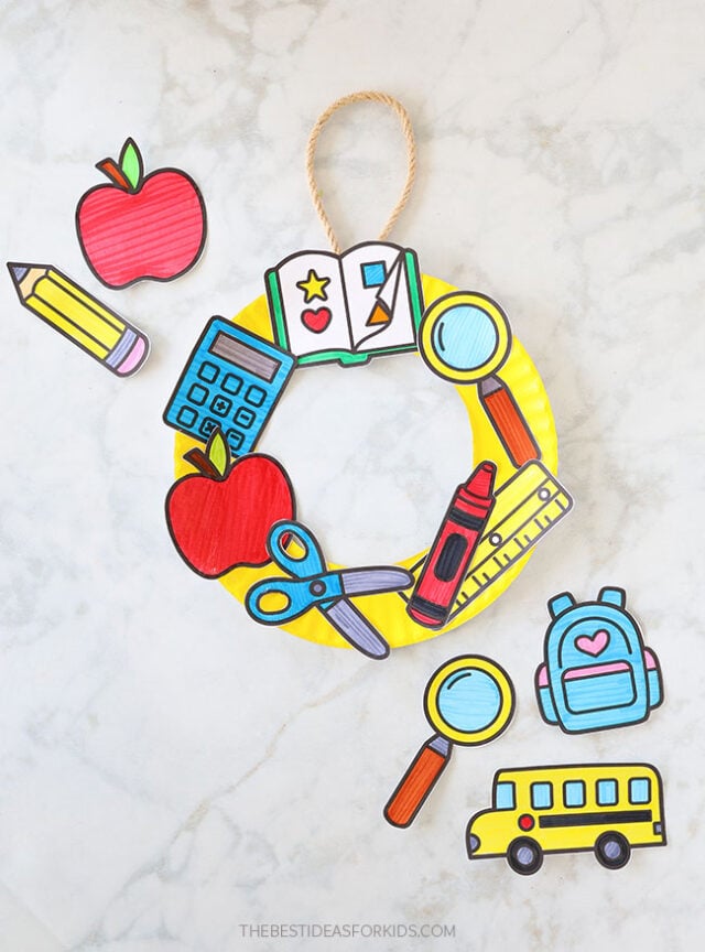 Printable Back to School Craft
