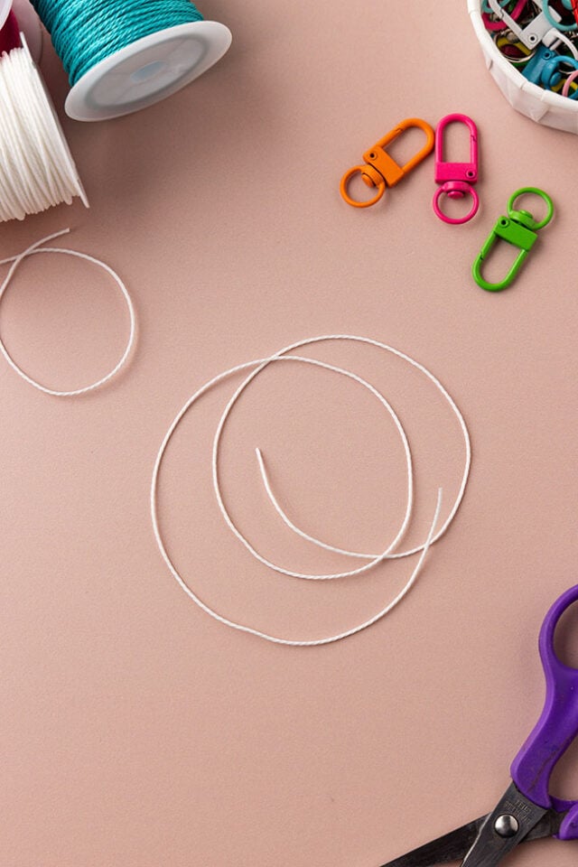 Cut Wax String for Charm