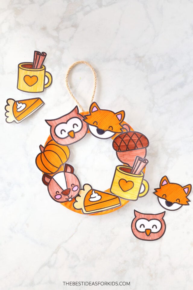 Fall Paper Plate Craft for Kids