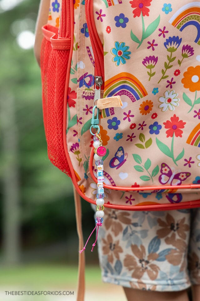 Make your own backpack charm