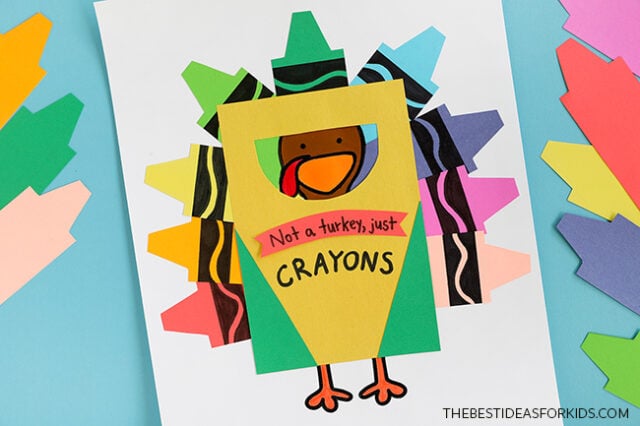 Crayon Box Disguise a Turkey
