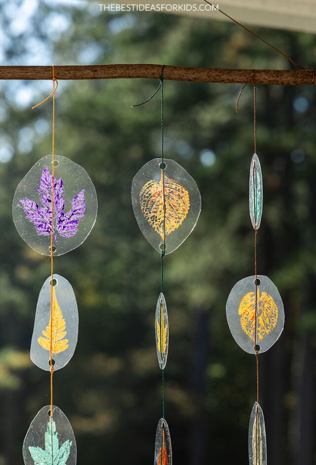 Leaf Mobile Suncatcher