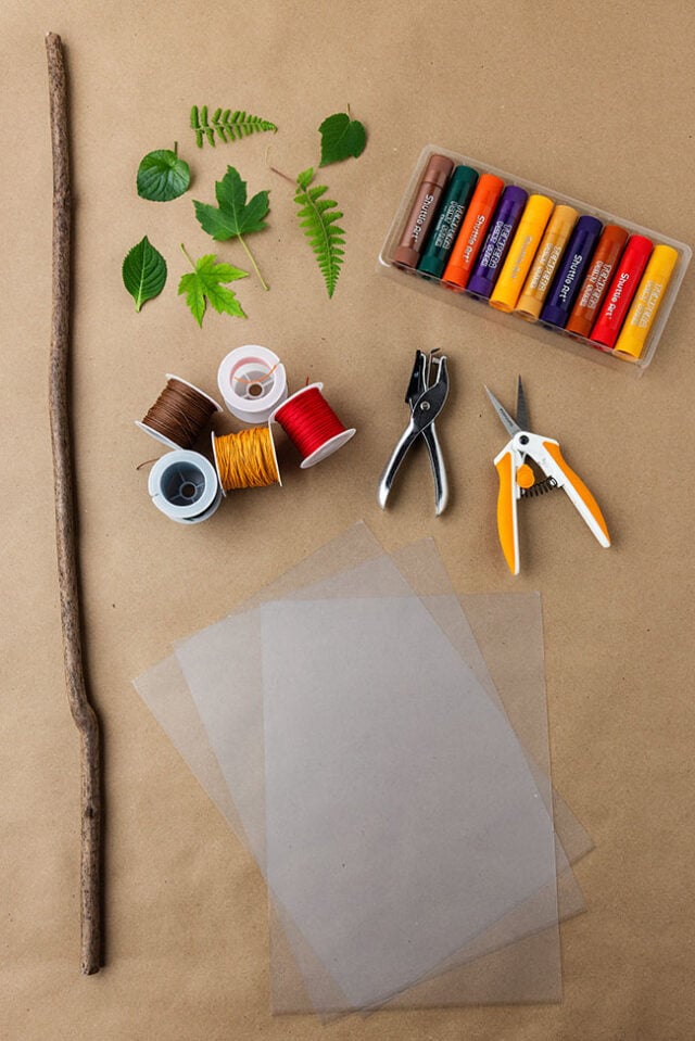 Leaf Print Supplies